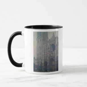 Taza Catedral de Claude Monet el   Ruán, al oeste