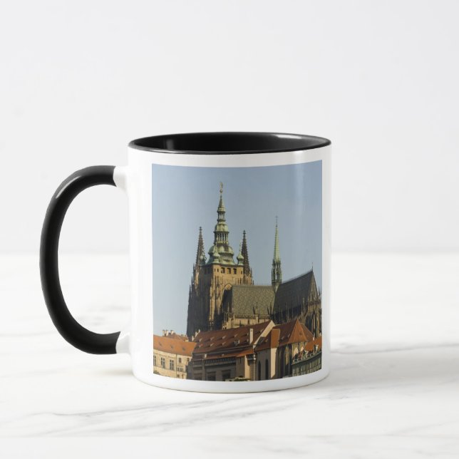 Taza Catedral de San Vito y Castillo de Praga, uno de (Izquierda)