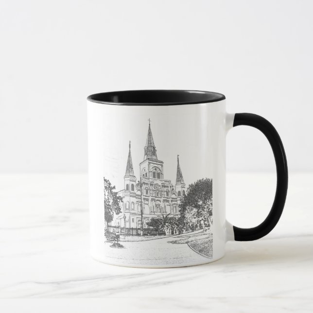 Taza Catedral de St. Louis del ~ de New Orleans (Derecha)