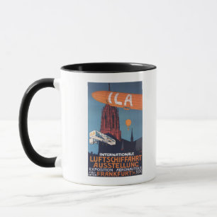 Taza Catedral roja - 1ra exposición aeronáutica