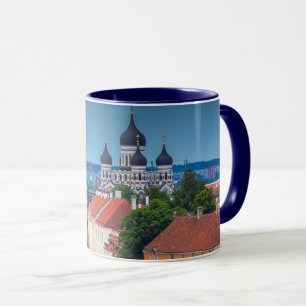 Taza Catedral y paisaje urbano Estonia