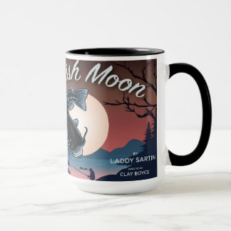 Taza Catfish Moon Mug