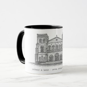 Taza Cathédrale Notre-Dame, Bangui, C.A.R.