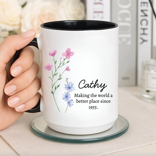 Taza Cathy Hace del mundo un lugar mejor desde 1955. (Subido por el creador)