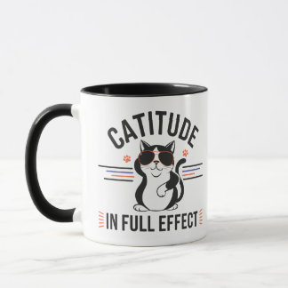 Taza catitud con efecto completo regalo de amantes de m