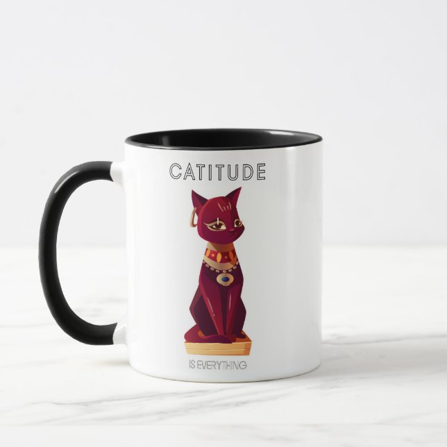 Taza CATITUDE todo (Izquierda)