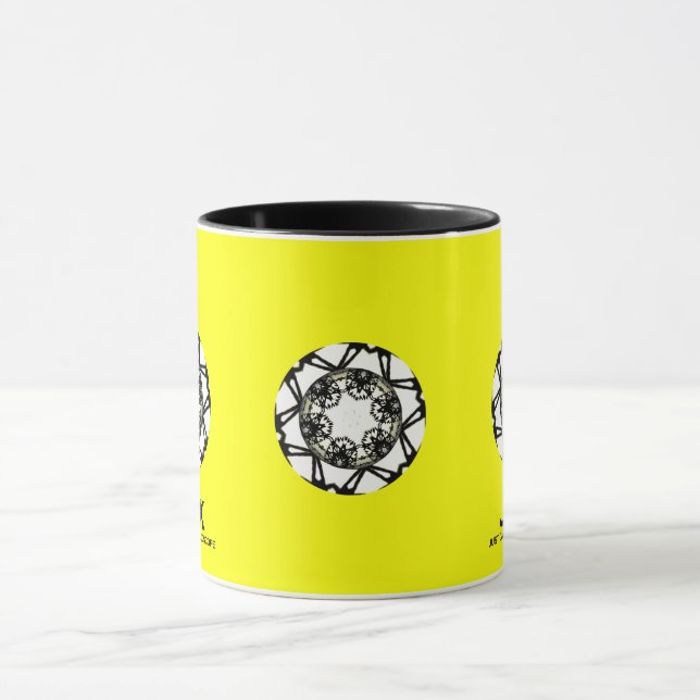 Taza Catorce obras de arte caleidoscopio del primer vol (Centro)