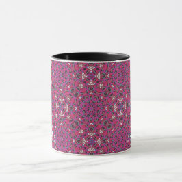 Taza Catorce obras de arte caleidoscopio del volumen nu