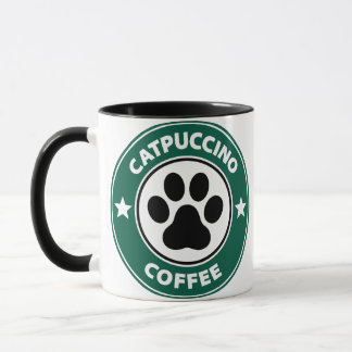 Taza Catpuccino Coffee Mug