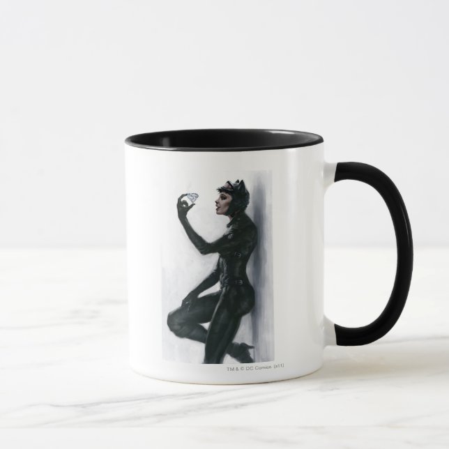 Taza Catwoman Illustration (Derecha)