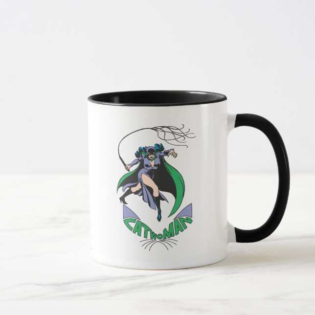 Taza Catwoman & Logo Green (Derecha)