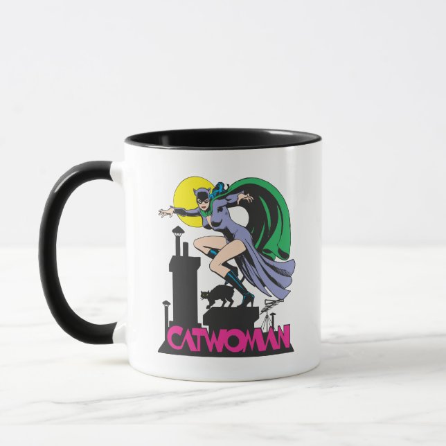 Taza Catwoman & Logo Pink (Izquierda)