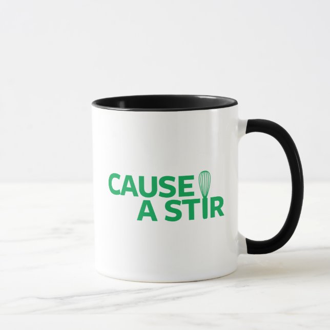 Taza Cause un Stir (Derecha)