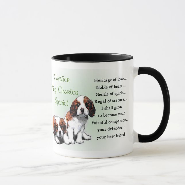 Taza Cavalier King Charles Spaniel Gifts Mugs (Derecha)