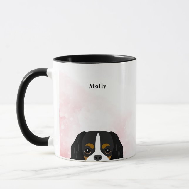 Taza Cavalier King Charles Spaniel Mugs (Izquierda)