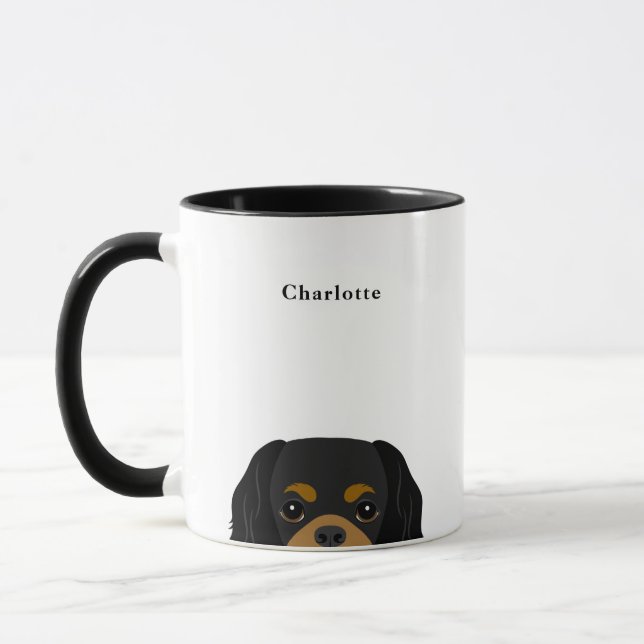 Taza Cavalier King Charles Spaniel Mugs (Izquierda)