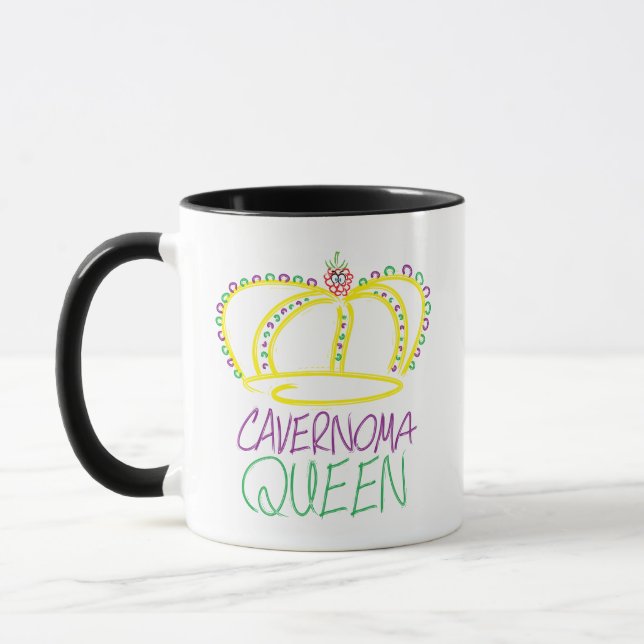 Taza Cavernoma Queen, Diseño de Jamie Twinney, (Izquierda)