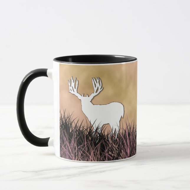 Taza Caza de ciervos Whitetail (Izquierda)
