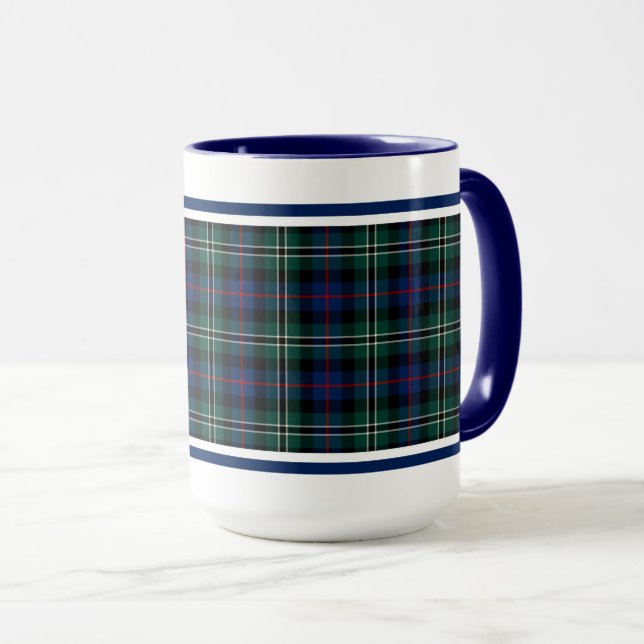 Taza Caza de clanes Rosa Tartán (Anverso derecho)