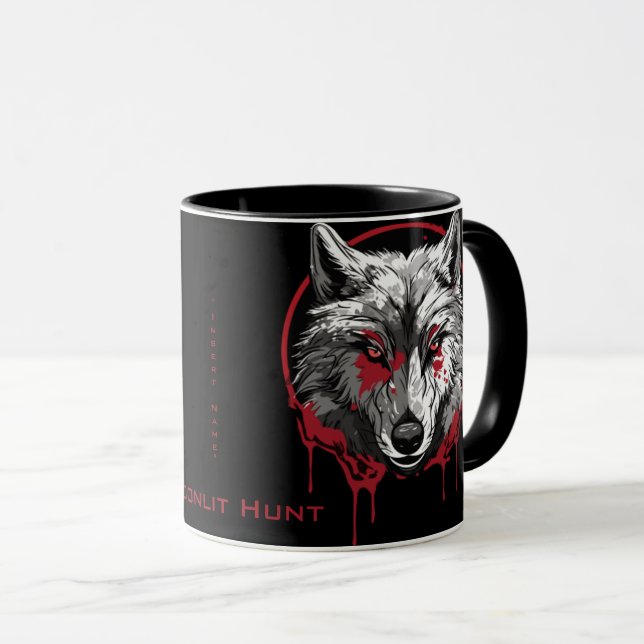 Taza Caza de la luna (Anverso derecho)