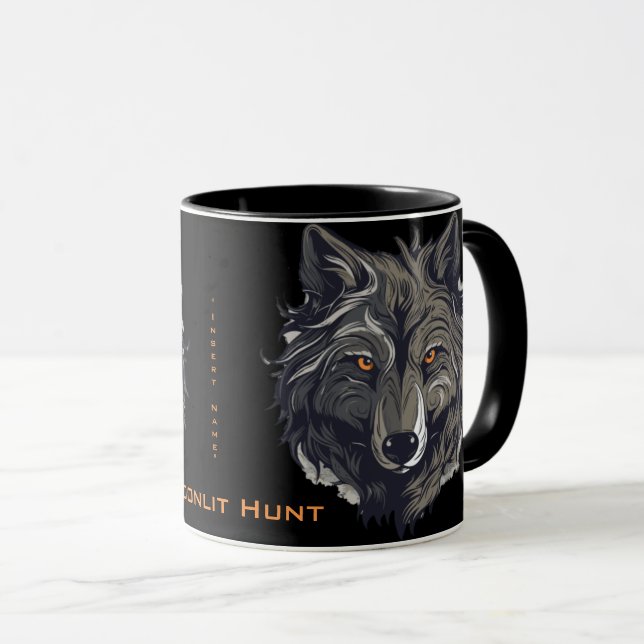 Taza Caza de la luna (Anverso derecho)