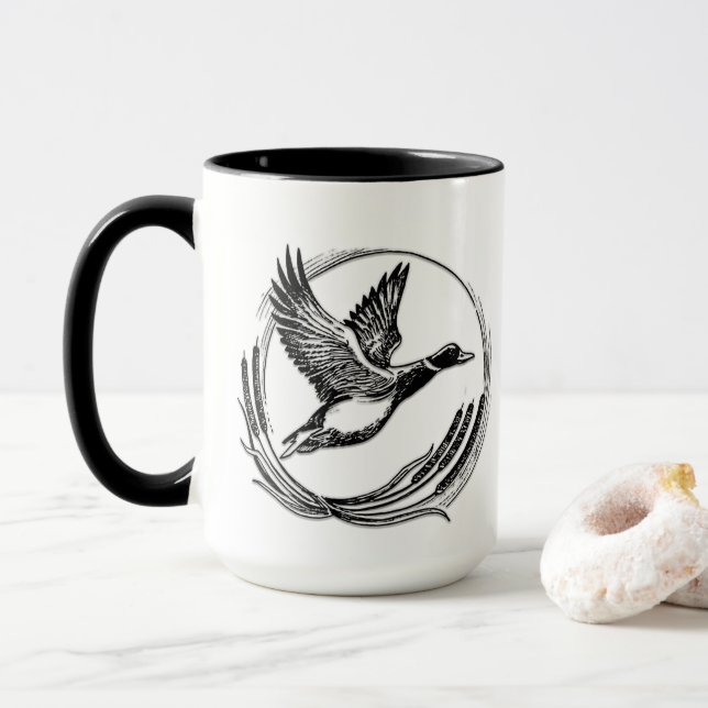 Taza Caza de pato (Con donut)