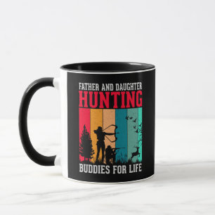 Taza Caza de venados padre e hija