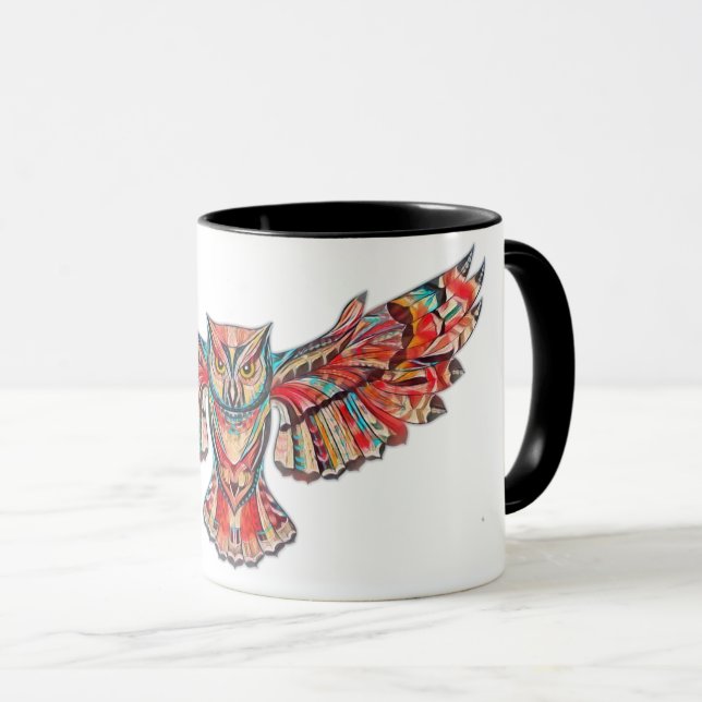 Taza Caza del búho (Anverso derecho)