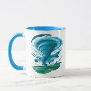 Taza Cazador de Tormentas Meteorólogo del Clima de Torn