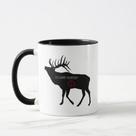 Taza Cazador Silencioso Alce Toro
