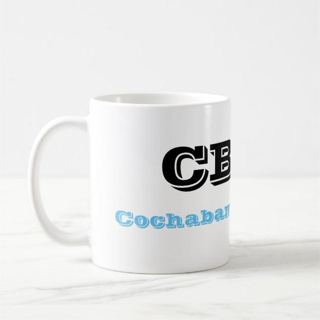 Taza CBBA Cochabamba Bolivia (Izquierda)