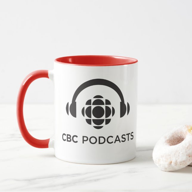 Taza CBC Podcasts Mug (Con donut)
