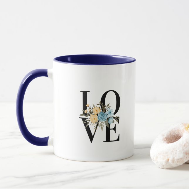 Taza Cebollas de café de día de amor (Con donut)