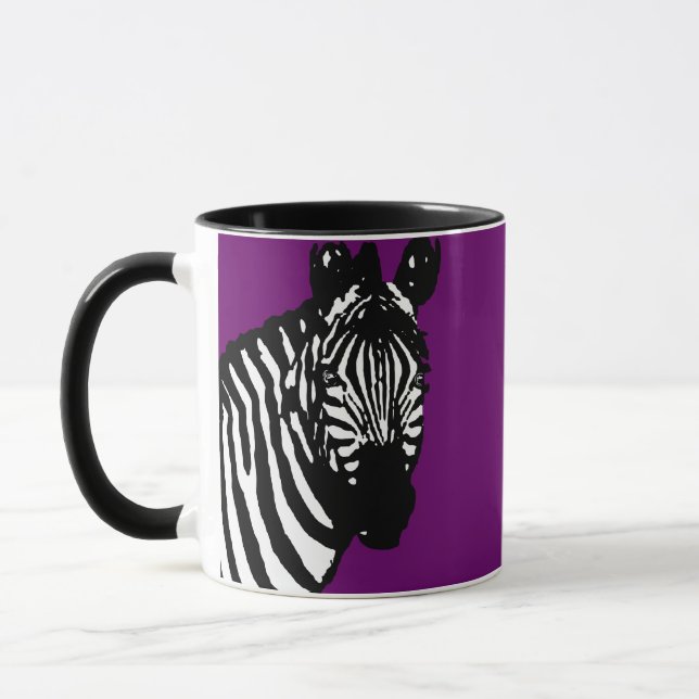 Taza cebra. (Izquierda)