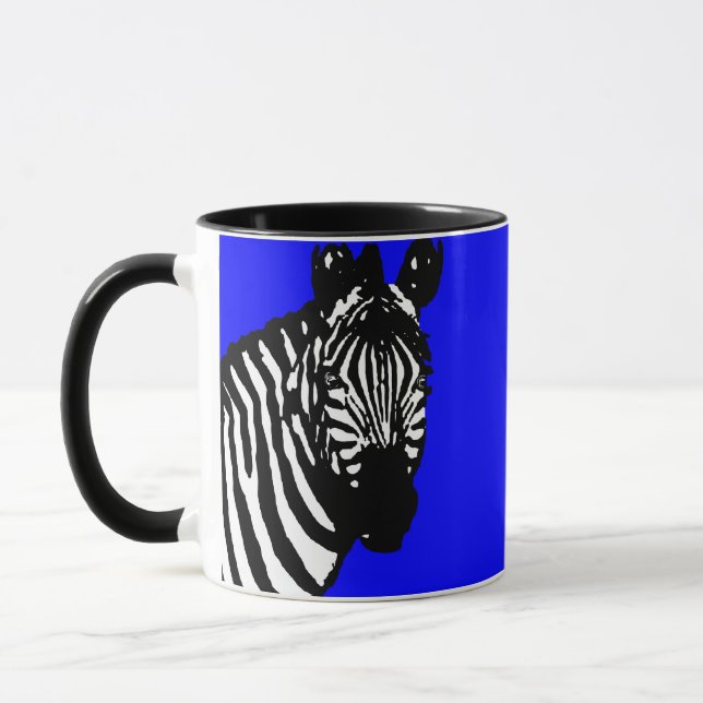Taza cebra. (Izquierda)