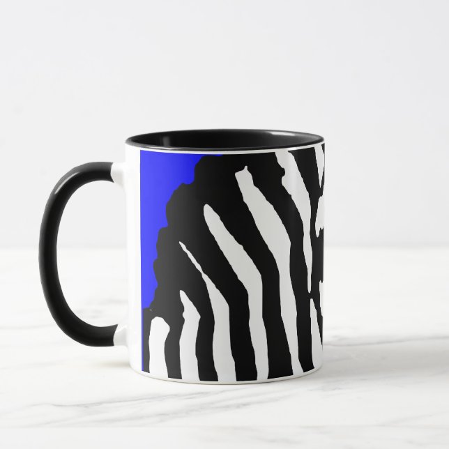 Taza cebra. (Izquierda)