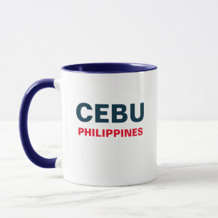 Taza Cebú Filipinas Café Mug