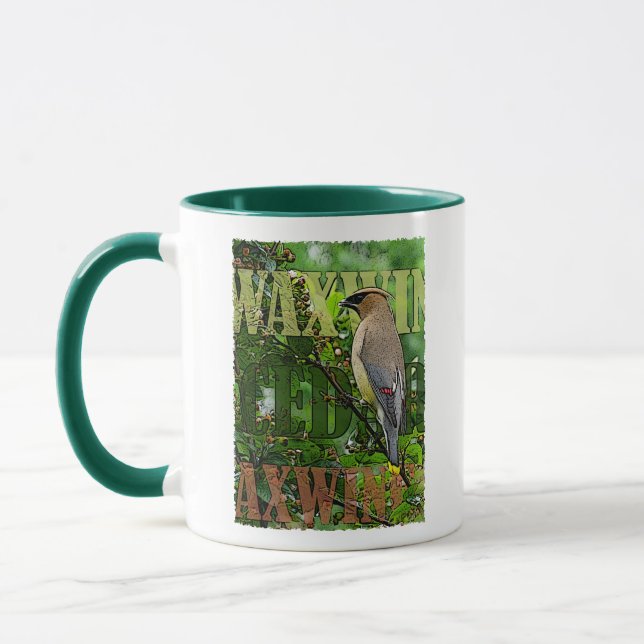 Taza Cedar Waxwing Combo Mug (Izquierda)