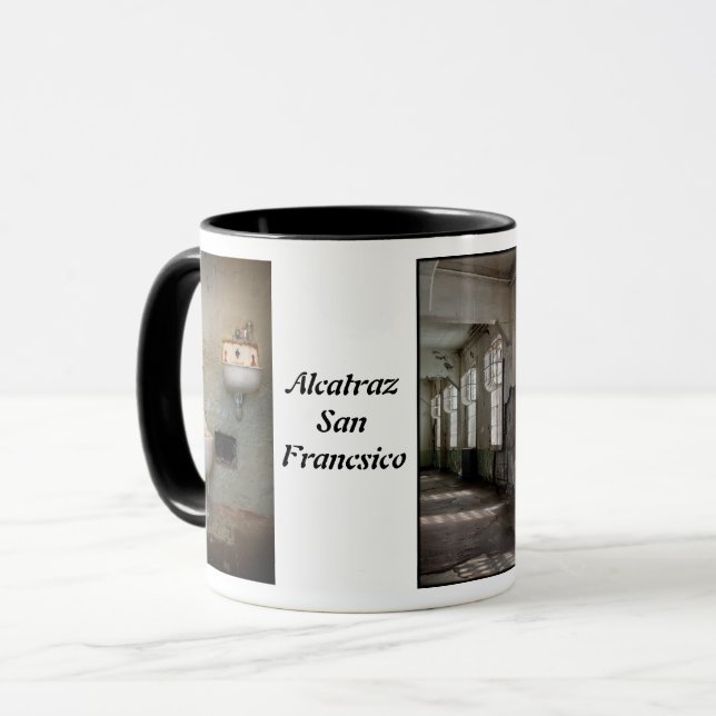Taza Celda de la prisión de Alcatraz, San Francisco (Anverso izquierdo)