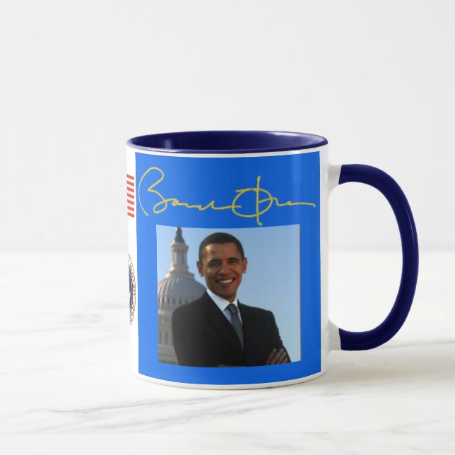 Taza Celebración de Barack Obama (Derecha)