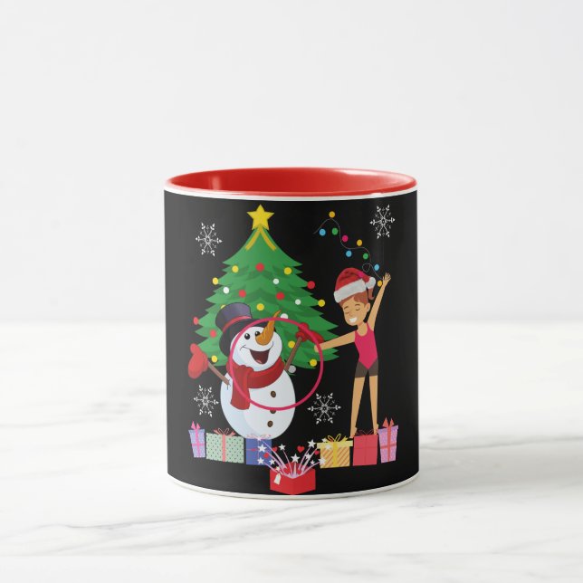 Taza Celebración de los Navidades de gimnasia rítmica (Centro)