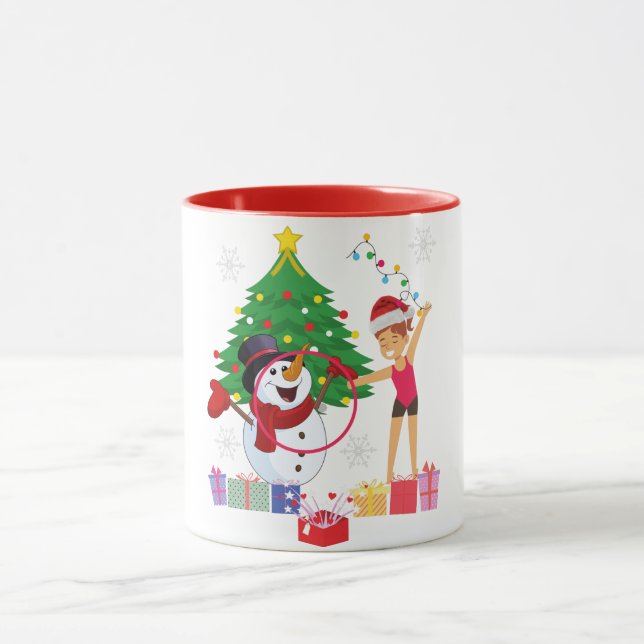 Taza Celebración de los Navidades de gimnasia rítmica (Centro)
