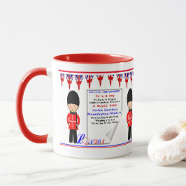 Taza Celebración de un bebé real