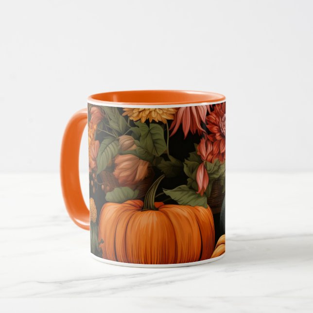 Taza Celebración del otoño (Anverso izquierdo)
