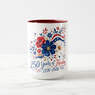 Taza Celebración EE. UU. 250 Años de Libertad