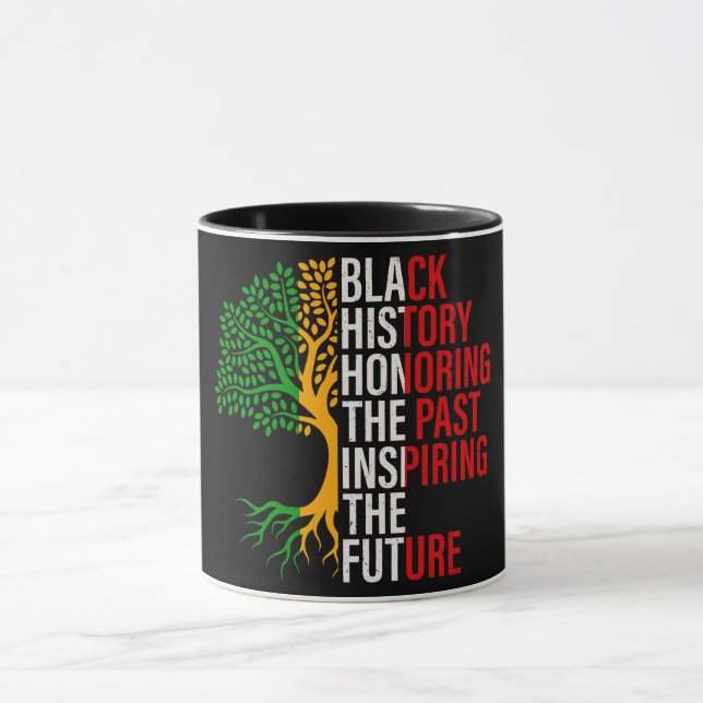 Taza Celebrando la historia negra (Centro)