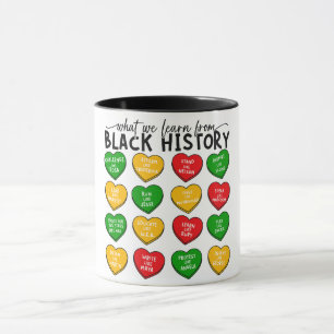 Taza Celebrando la historia negra