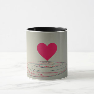 Taza Celebrar el camino: La carrera de la enfermera