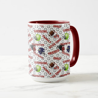 Taza Celebrar el tiempo del fútbol americano