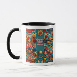 Taza Celebrar la cultura, honrar el patrimonio